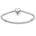 Heart-shaped Zirconium Pendant