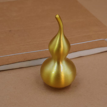 Brass Gourd Ornaments Open Hollow Brushed Gossip Lucky House Avoid Fire Dragon Gourd Home Office Ornaments