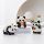 Игрушка Panda gift tiny particle assembly building blocks, совместимая с трехмерной головоломкой Lego, подарочные строительные блоки на тему панды mini 1