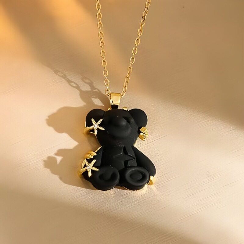 XL1978-3黒い十字のチェーン