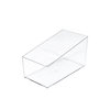 Oblique storage box transparent refrigerator shelf display supermarket display display box medical storage box finishing box medicine box
