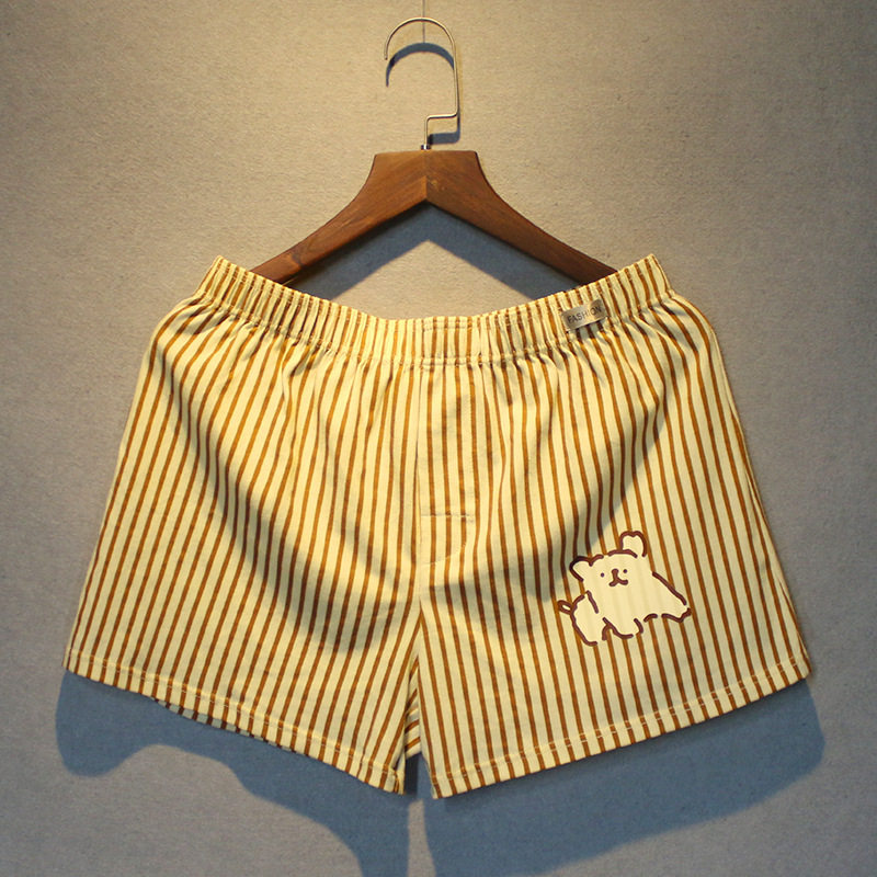 New Men's Underwear Loose Home Shorts Four Corner Comfortable plus size Pajama Pants Boxers Youth Casual Aro Pants