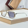 Silver frame gold mesh transparent turns gray