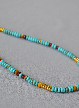 小众复古文艺清新项链锁骨链女