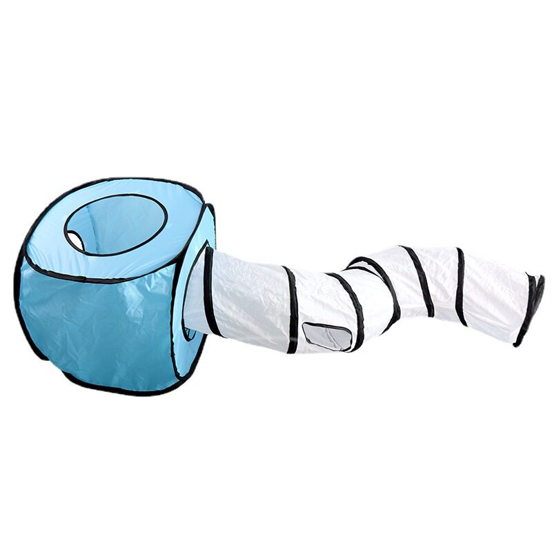 Factory Direct supply new tent S-type cat tunnel cat toy foldable cat tunnel pet supplies wholesale