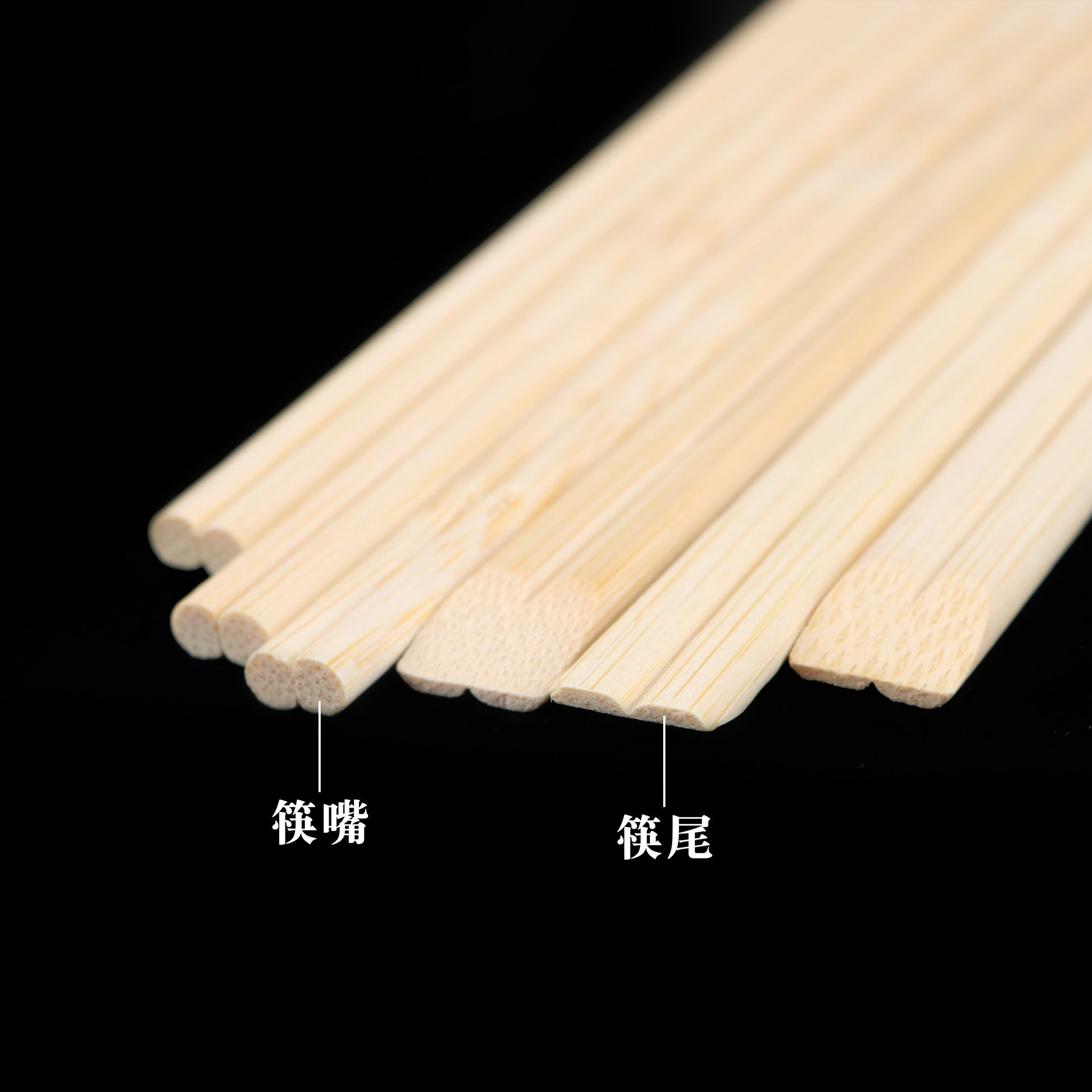 Wholesale one-time chopsticks conjoined day cutting bamboo chopsticks bamboo snack hygienic convenient chopsticks take-out packaging set toothpick chopsticks