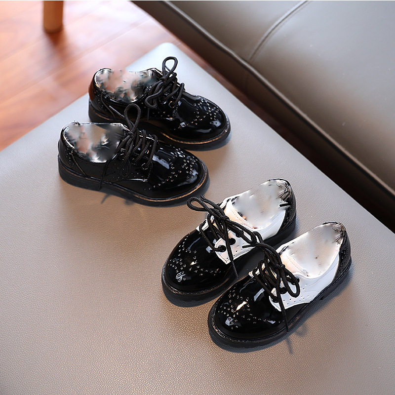 2025 New Year's Day Boys' Performance Shoes Girls' Casual Small Leather Shoes British Style Fashion Children's Shoes Dropshipping