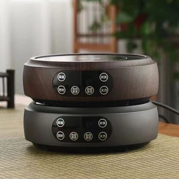 New craftsman electric pottery stove 1500w new 2024 household retro tea cooking stove teapot suit cooking integrated electric pottery stove