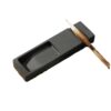 Inkstone Paperweight Can Be Grinded with Ink Calligraphy Special Non-drying Ink Ruler Paperweight Inkstone Natural Raw Stone with Cover Brush Ink