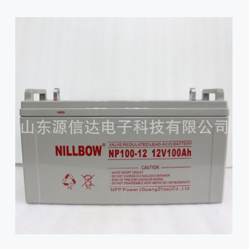 NILLBOW Lippo battery 12V100AH DC screen NP100-12 солнечный источник питания с трехлетней гарантией Изображение 1
