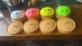 Large emoticon bubble buns (random color)