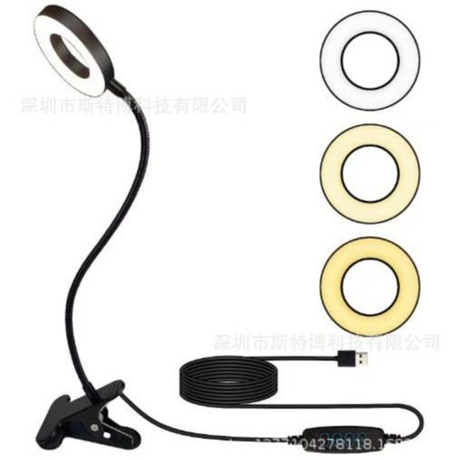 Cross-border dedicated led fill light clip desk lamp usb student desk universal hose desk lamp high current high brightness