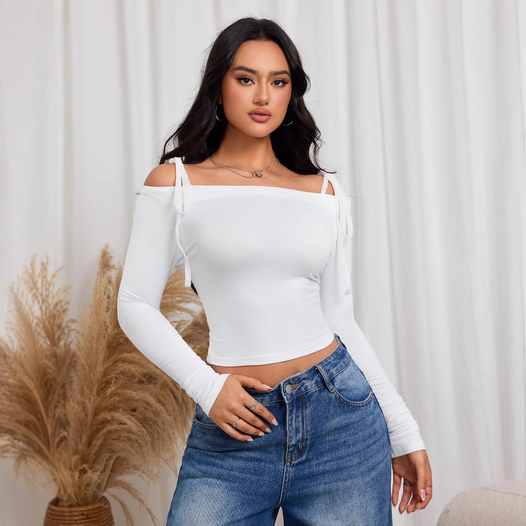 Basic Womens T Shirt Minimalist Design Short Sleeve Versatile Style Spring Summer Fashion Wholesale Available