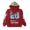A37. red sweatshirt
