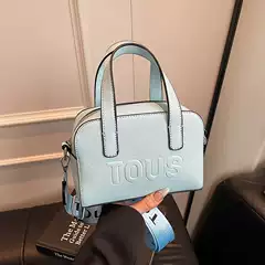 2025 Cross-Border New Bowling Bag Women's Crossbody Bag Versatile Commuting Large Capacity Pillow Bag Portable Boston Bag