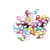 DIY accessories 302 small metal color alloy paint Macaron lobster key chain