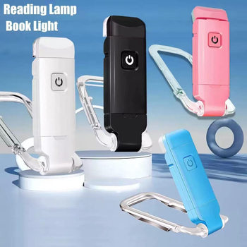 Hot-Selling USB Mini Eye Protection Folding Book Clip Lamp Portable Simple Eye Protection Reading Lamp Cross-Border Ready Stock