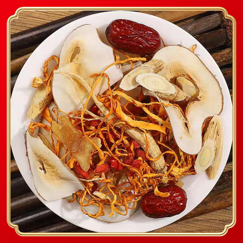 Manufacturer Wholesale Ginseng Chicken Soup Bag 60g Soup Seasoning Processing Stew Ingredient Bag Delivery