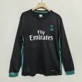 1718 black real madrid away long sleeve