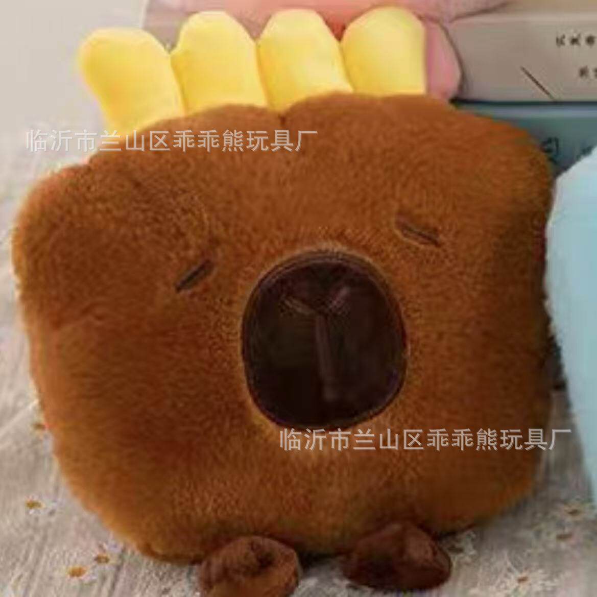 毛绒玩具八寸抓机娃娃毛绒公仔婚庆抛洒地推摆摊活动跨境玩偶批发