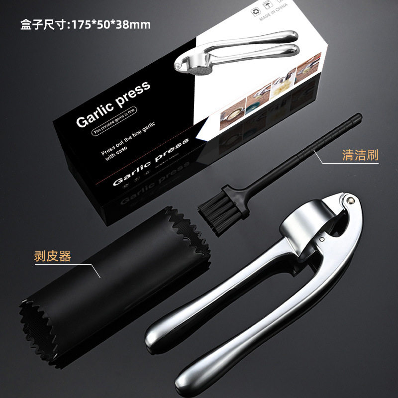 Garlic Puree Presser Artifact Household Garlic Stir Large Garlic Presser Kitchen Supplies Garlic Masher Manual Garlic Presser Garlic Presser