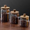 High Borosilicate Transparent Glass Sealed Jar Storage Jar Household Kitchen Coarse Grain Storage Snack Storage Jar Sealed Jar