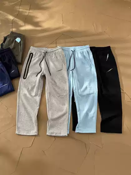 25 Nocta Collaboration Models Asian Version Sweatpants Logo Print Sports Casual Straight-Leg Pants Sports Sweatpants