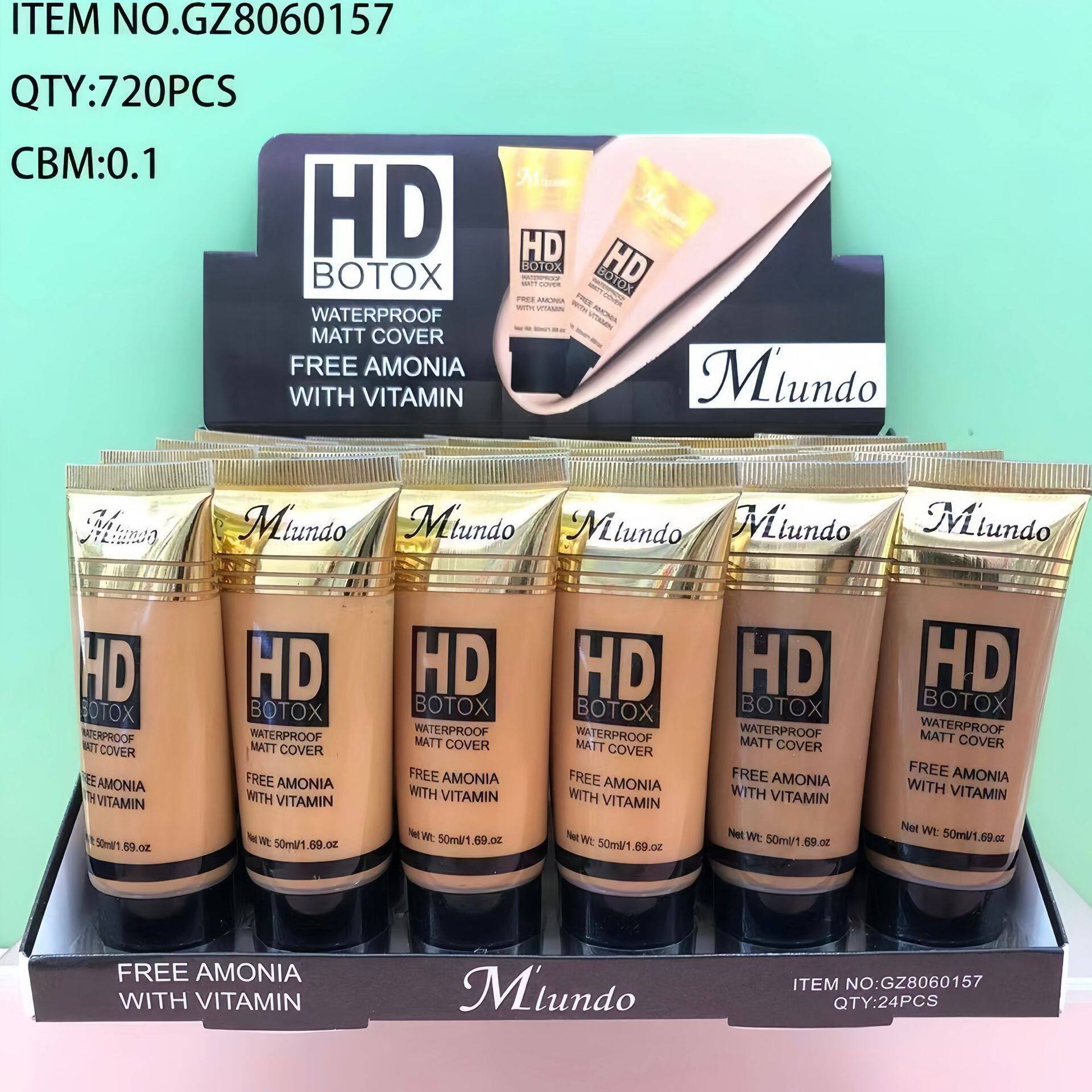 Mlundo Waterproof Sweat-proof Concealer Foundation Modified Tear Groove Shadow Three-dimensional Lasting Makeup