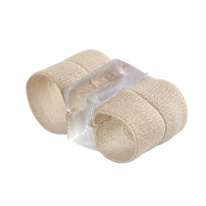 Toe Valgus Corrector for Men and Women Elastic Bandage Toe Valgus Correction Toe Separator Overlapping Separator Toe Pad