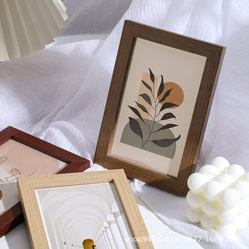 Wooden Simple Photo Frame Table Frame Wall Hanging 5 Inches 6 Inches 7 Inches 8inch 10inch A4 Handmade Photo Wall Photo Frame Wholesale