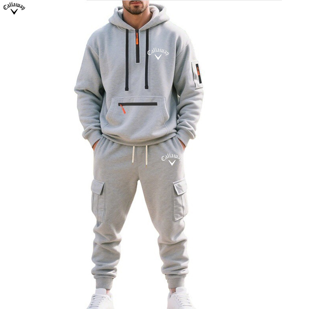 2025 cross-border men's clothing Amazon winter plus velvet m...