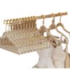 Transparent Clothes Hanger for Home Use, Fairy-Like Seamless Non-Slip Clothes Hanger, Light Luxury Clothing Store Special Drying Rack