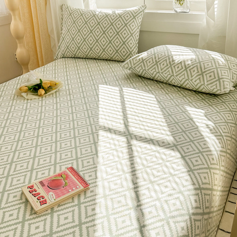 無地 [純綿の古い粗い布、快適で通気性のある]