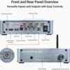 TPA3116 2.0 APTX Bluetooth 5.0 power amplifier stereo digital high power amplifier home cross-border