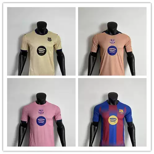 Factory Direct 2526 New Barcelona Chelsea Tottenham Arsenal Players Football Sportswear Short Sleeve Jersey