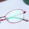 New Designer Women's Metal Myopia Frame Wholesale Memory Titanium Glasses Frame Presbyopia with Myopia Danyang