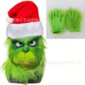 Caped grinch + gloves