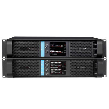 Factory Class Td High-Power Amplifier Fp10000Q Pure Post-Stage Amplifier Class Td Performance Professional-Grade Performance Bass