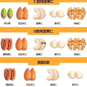 Two Thousand Daily Mixed Nuts and Dried Fruits in Large Cans 500g Pure Nuts Small Packs of Dried Fruit Snacks for Pregnant Women