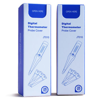 Mercury Mouth Thermometer Sleeve, Oral Temperature Sleeve, Electronic Thermometer Sleeve, Disposable Film Protective Sleeve, Pet Cat and Dog Anal Thermometer Sleeve