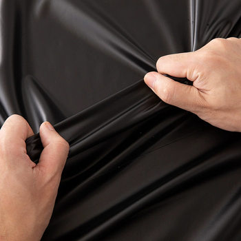 Thin Pu Leather Knitted Four-Way Stretch Dining Table Cover, Clothing, Swim Cap Cover, Faux Leather for Leather Goods and Shoe Materials, Matte Finish