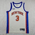 Heat pressed 26 knicks 3 city beige