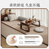 Bay Window Mat, Window Sill Mat, Japanese Simple Cotton and Linen Style, Universal Thin Non-Slip Bedroom Balcony Cushion for All Seasons