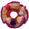 Hand-Knitted Colorfulful Ball Hair Band for Women to Tie Balls, Hair Rope, Rubber Band, High Elasticity and Durable Head Flower Hair Accessories