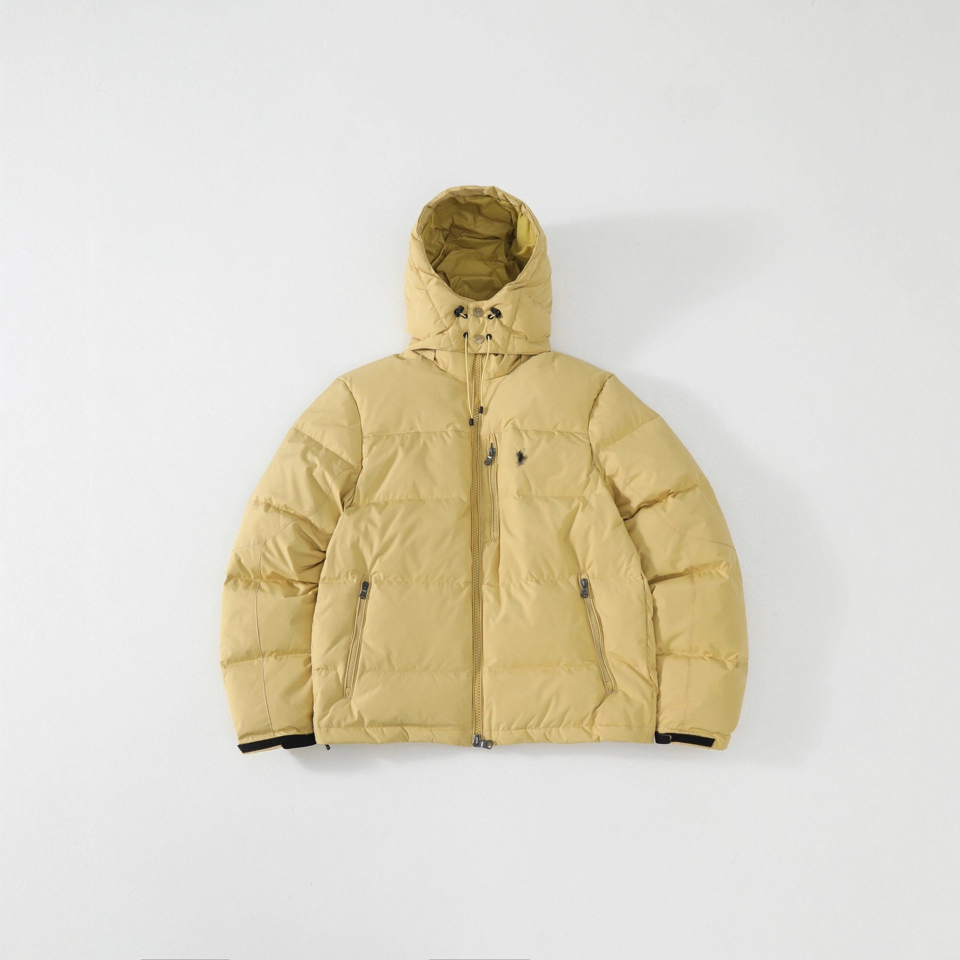 High-Quality Rl Laff down Jacket White Duck down Jacket Detachable Hood Windproof and Waterproof Couple Style Hooded Jacket