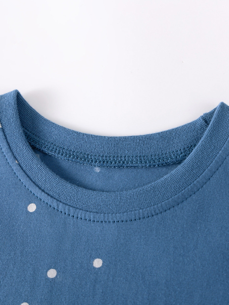 Girls' Summer Dress, Cute Short-sleeve Kids' Dress, Kids' Dress