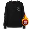 8016 plus velvet black imported embroidery