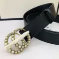 3.5cm pearl buckle