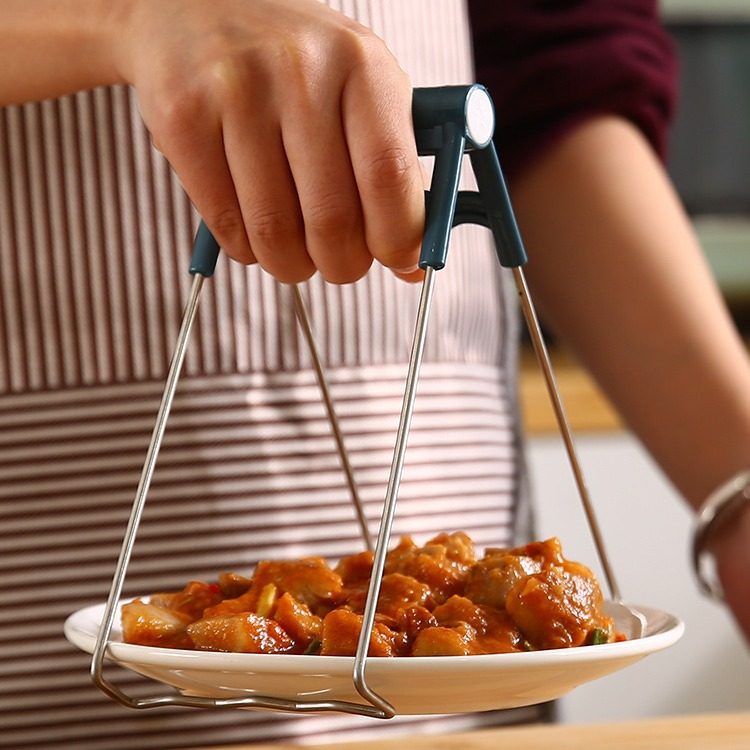 Take the Bowl clip anti-hot clip clip kitchen artifact Bowl clip plate clip steamer clip non-slip household Chuck lifting