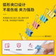 Deli long tail clip ticket clip file clip stationery color metal bill clip dovetail clip office large